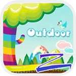 outdoor android application logo